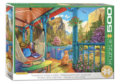  Eurographics Puzzles Hammock with a view - 500 XXL pieces 