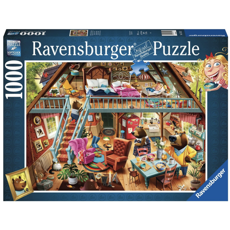 Goldilocks Gets Caught! - Dean MacAdam - puzzle of 1000 pieces-1