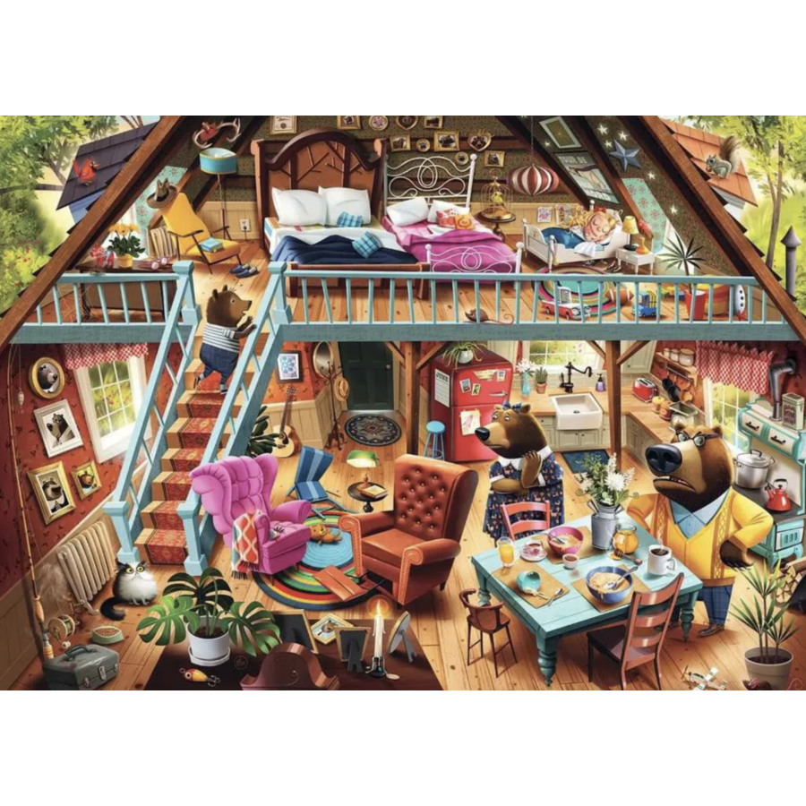 Goldilocks Gets Caught! - Dean MacAdam - puzzle of 1000 pieces-2