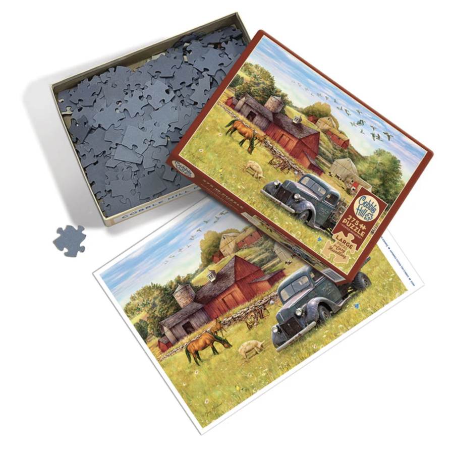 Summer on the farm - puzzle of 275 XXL pieces-3