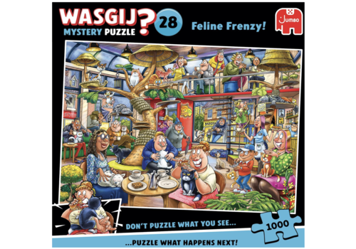  Jumbo Wasgij Mystery 28 - Kat & Muis Spel!  - 1000 stukjes 