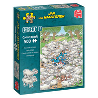 thumb-Coincé comme un mouton - Expert 7 - Jan van Haasteren - puzzle de 500 pièces-1