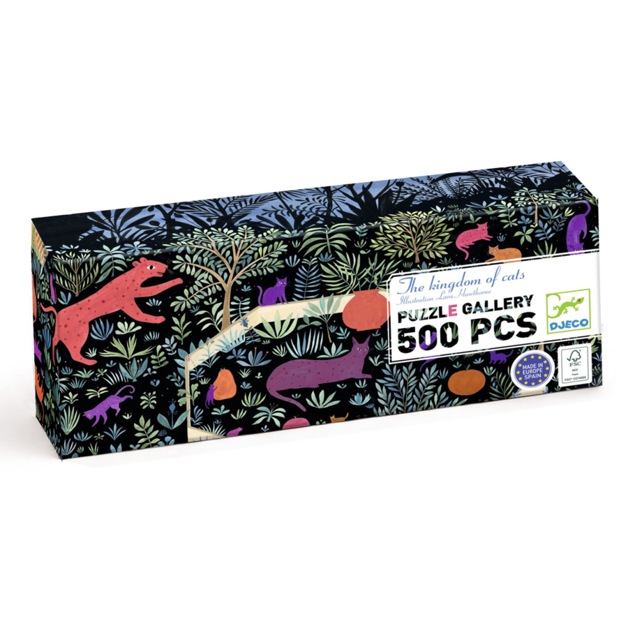 Het koninkrijk van de katten  - puzzel van 500 stukjes-1