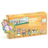 thumb-Big and small on the farm - 8 puzzles of 2 pieces-3
