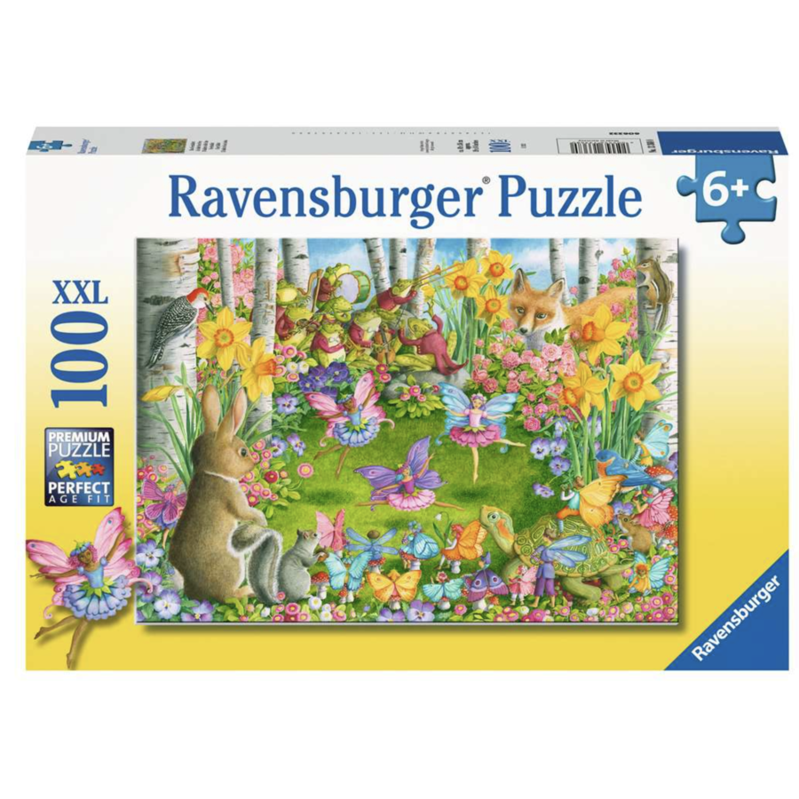 Ballet de fées  - puzzle de 100 pièces-1
