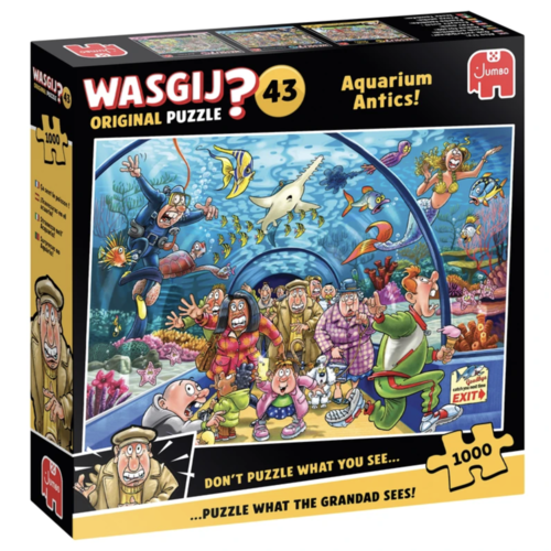  Jumbo Wasgij Original 43 - Aquarium Antics! - 1000 stukjes 
