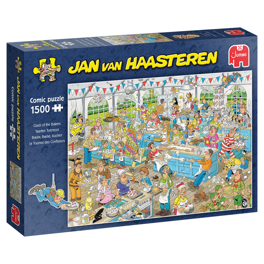 Clash of Bakers - JvH - jigsaw puzzle of 1500 pieces-1