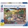 Ravensburger Gezellige achtertuin - puzzel van 750 XL stukjes - Exclusiviteit