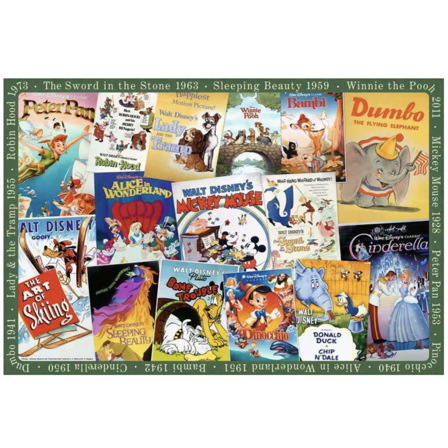 Disney Vintage Posters  - 1000 pièces - Offre exclusive-2