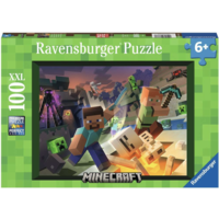 thumb-Monsters in Minecraft - puzzel van 100 stukjes-1
