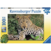 Ravensburger Leopard - puzzle of 100 pieces