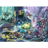 thumb-Forêt enchantée  - puzzle de 150 pièces-2