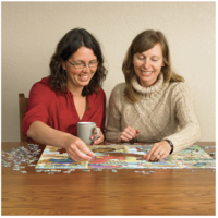 thumb-A day at the beach - puzzle of 500 XL pieces-3