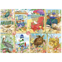 thumb-A day at the beach - puzzle of 500 XL pieces-2