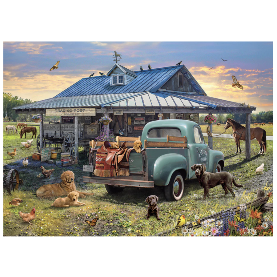 Trading Post - puzzle of 1000 pieces-2