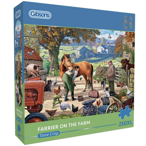  Gibsons Farrier on the farm - puzzle 250 XL pieces 