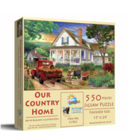 thumb-Our Country Home - jigsaw puzzle of 550 pieces-2