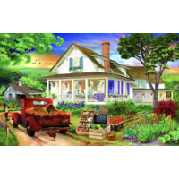 thumb-Our Country Home - jigsaw puzzle of 550 pieces-1