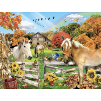 thumb-Out in the Pasture - jigsaw puzzle of 500 XXL pieces-2