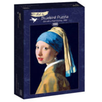 thumb-Vermeer - La jeune fille à la perle - 1000 pièces-2
