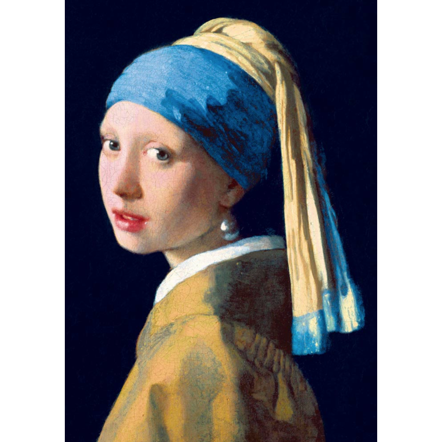 Vermeer - La jeune fille à la perle - 1000 pièces-1