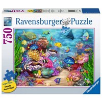 thumb-Vie Récifs Tropicaux - puzzle de 750 pièces XL-1
