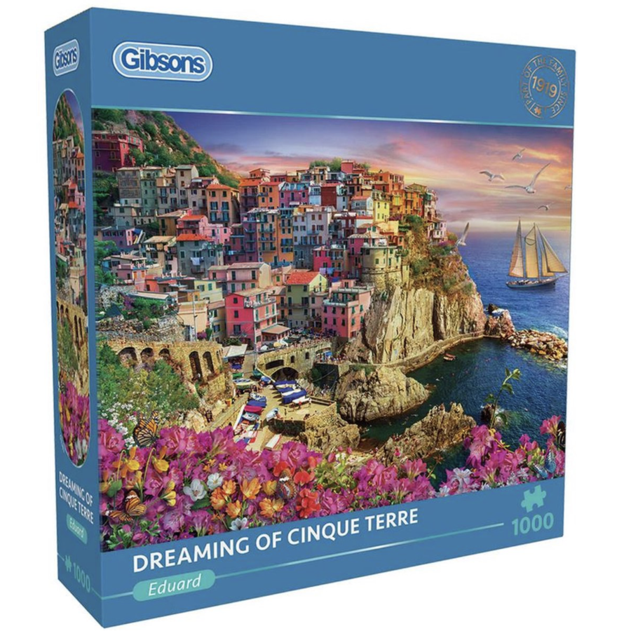 Dreaming of Cinque Terre - jigsaw puzzle of 1000 pieces-1