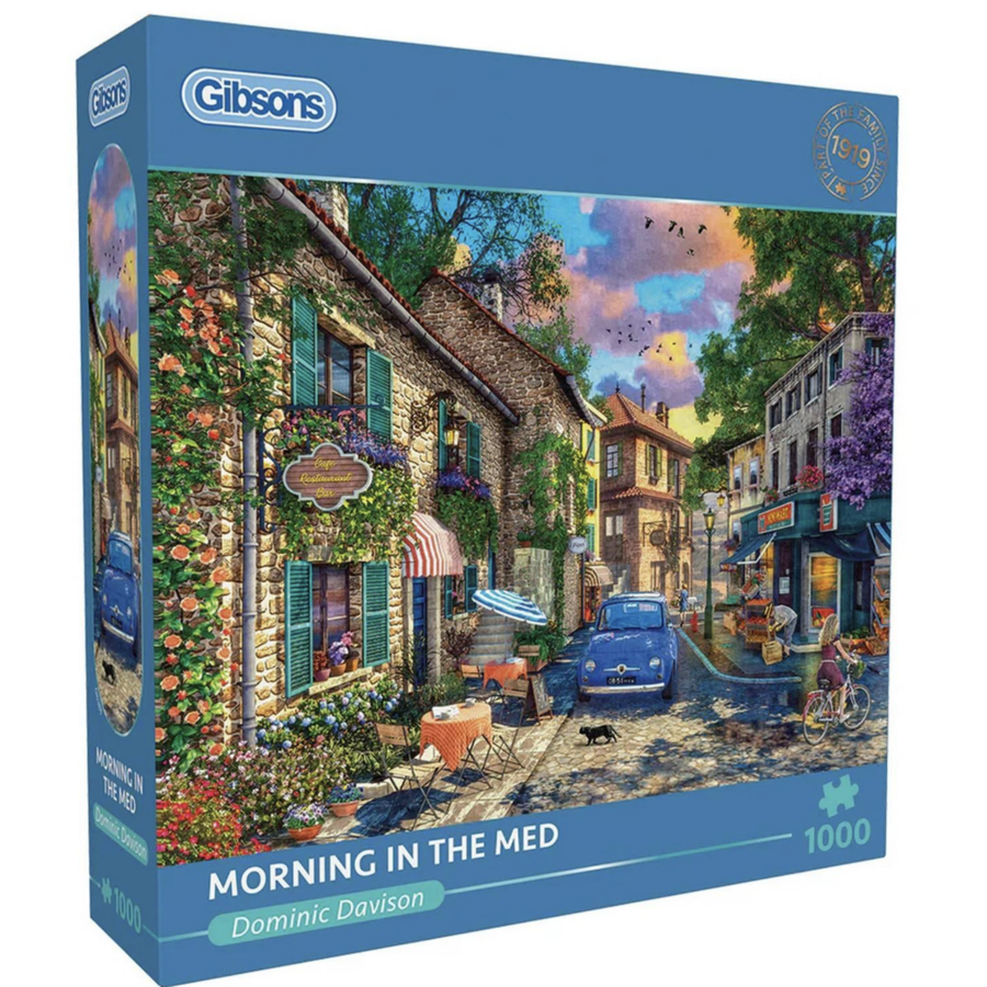 Morning in the Med  - jigsaw puzzle of 1000 pieces-2