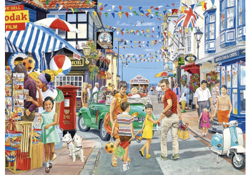  Gibsons Heading for the beach - 1000 pieces 