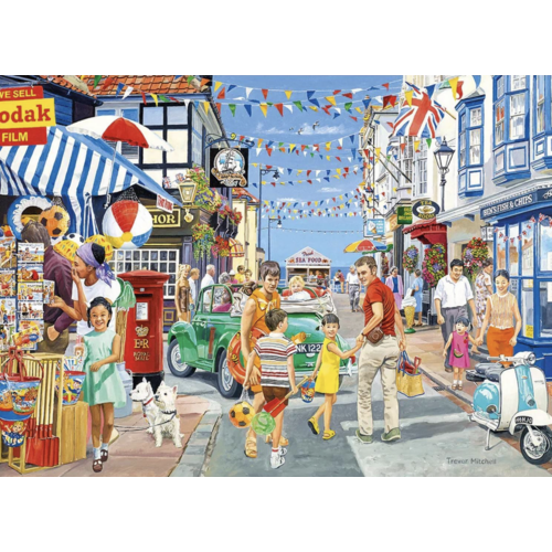  Gibsons Heading for the beach - 1000 pieces 