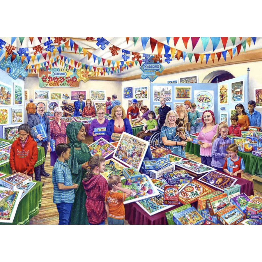 Puzzle Festival  - jigsaw puzzle of 1000 pieces-2