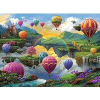 thumb-Air Balloon Valley  - jigsaw puzzle of 500 pieces-2