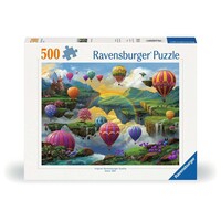 thumb-Air Balloon Valley  - jigsaw puzzle of 500 pieces-1