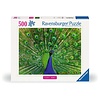 Ravensburger Peacock - Colorfull Animals - jigsaw puzzle of 500 pieces