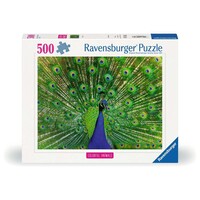 thumb-Peacock - Colorfull Animals - jigsaw puzzle of 500 pieces-1