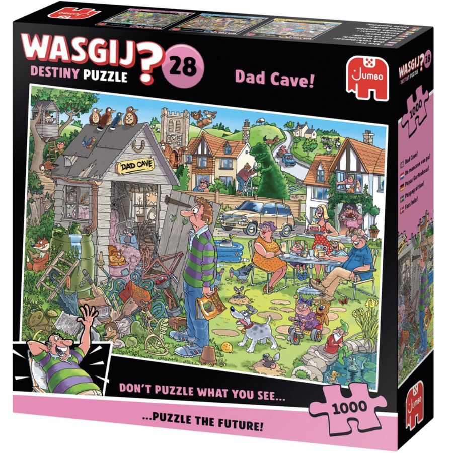 Wasgij Destiny 28 - Dad Cave! - 1000 stukjes-2