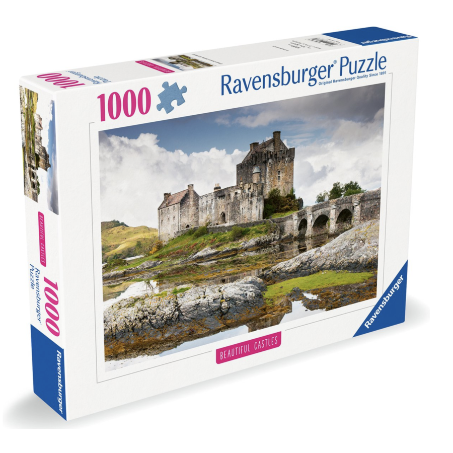 Eilean Donan Castle, Scotland - jigsaw puzzle of 1000 pieces-3