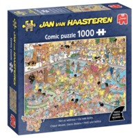 thumb-Chaud devant, chaos dedans - Jan van Haasteren - puzzle de 500 pièces-1