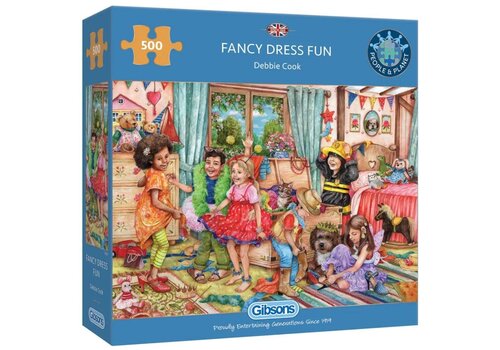  Gibsons Fancy Dress Fun - puzzle 500 pieces 