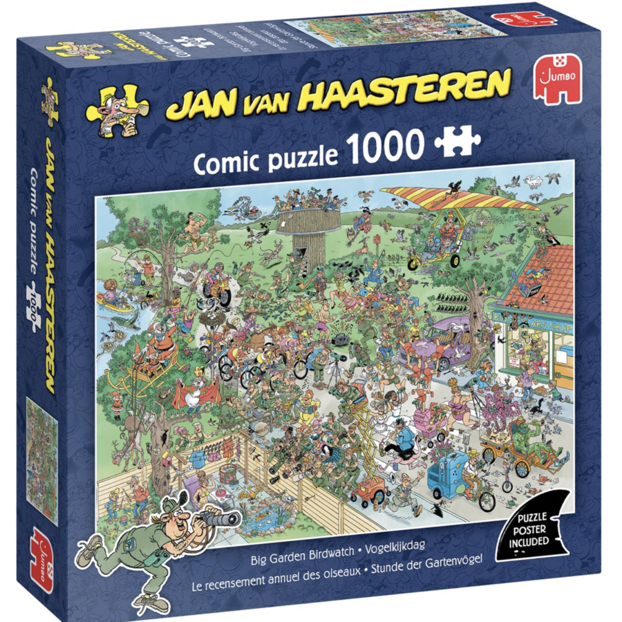 Vogelkijkdag  - Jan van Haasteren - puzzel van 1000 stukjes-1