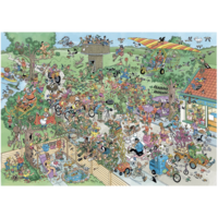 thumb-Big Garden Birdwatch - Jan van Haasteren - puzzle of 1000 pieces-2