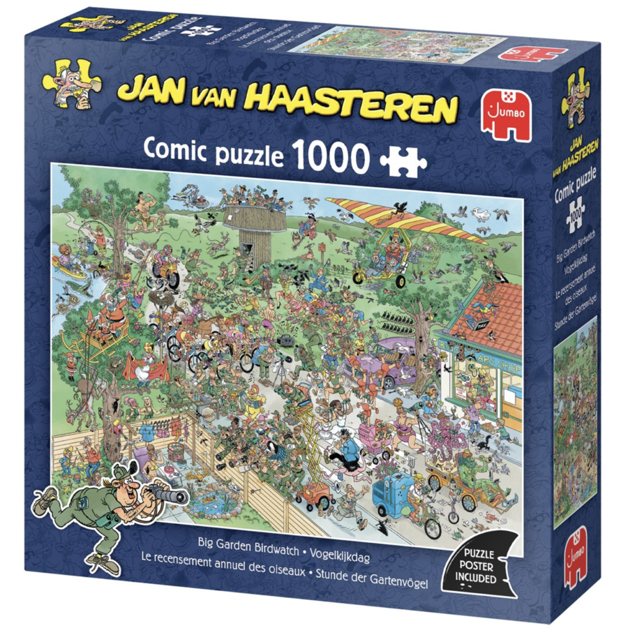 Vogelkijkdag  - Jan van Haasteren - puzzel van 1000 stukjes-3