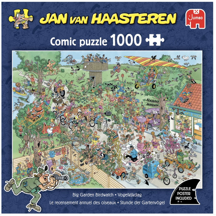 Vogelkijkdag  - Jan van Haasteren - puzzel van 1000 stukjes-4