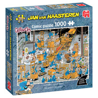 thumb-Karren Maar! - Jan van Haasteren Oldtimers - puzzel van 1000 stukjes-1
