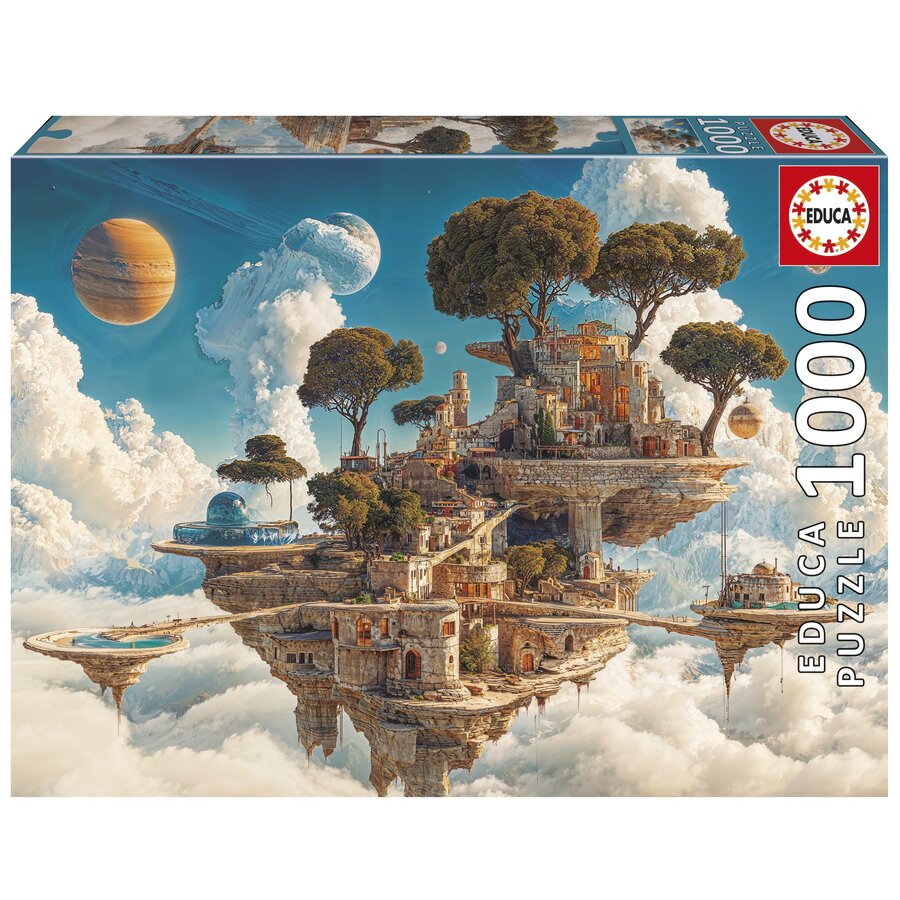 Wolkenrijk -  puzzel 1000 stukjes-3