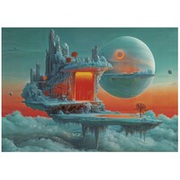 thumb-Planet of Fire and Ice   - puzzle of 1000 pieces-1