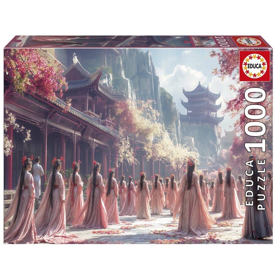 The Geisha's   - puzzle of 1000 pieces-2