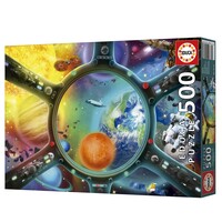 thumb-Promenade Spatiale - puzzle de 500 pièces-2