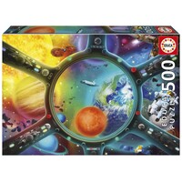 thumb-Promenade Spatiale - puzzle de 500 pièces-3