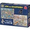 Jumbo How not to DIY - JvH - 2 x 1000 pieces -jigsaw puzzles